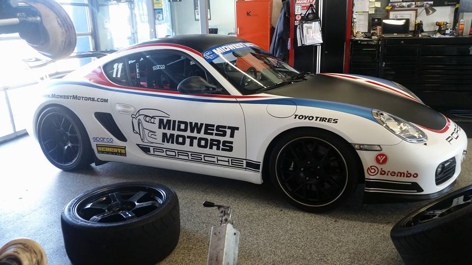 Porsche Vinyl Lettering